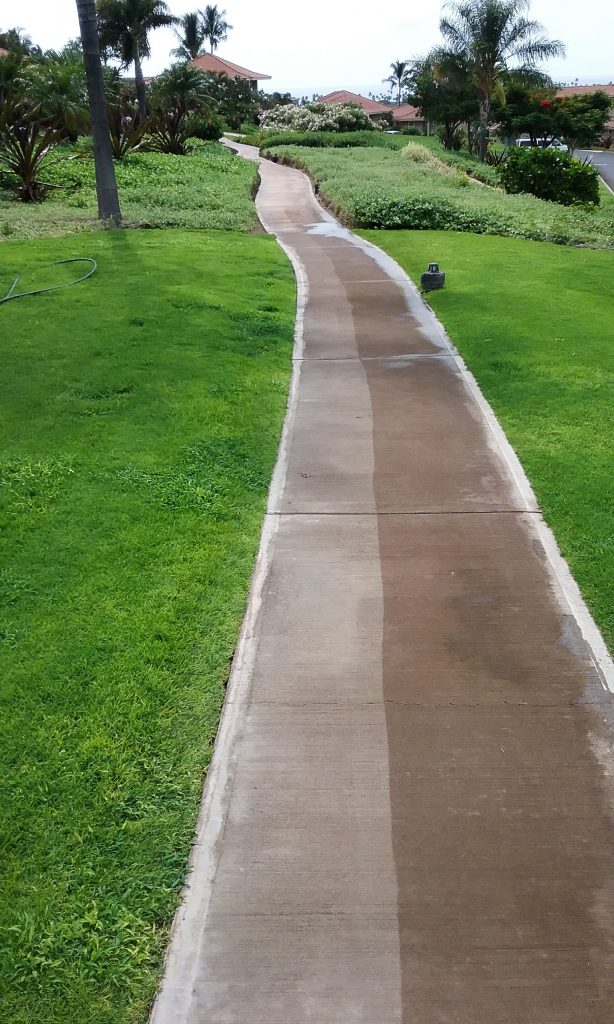 Maui Sidewalk Cleaning