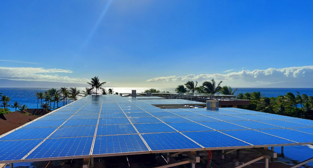 Cleaned Rooftop Solar Farm